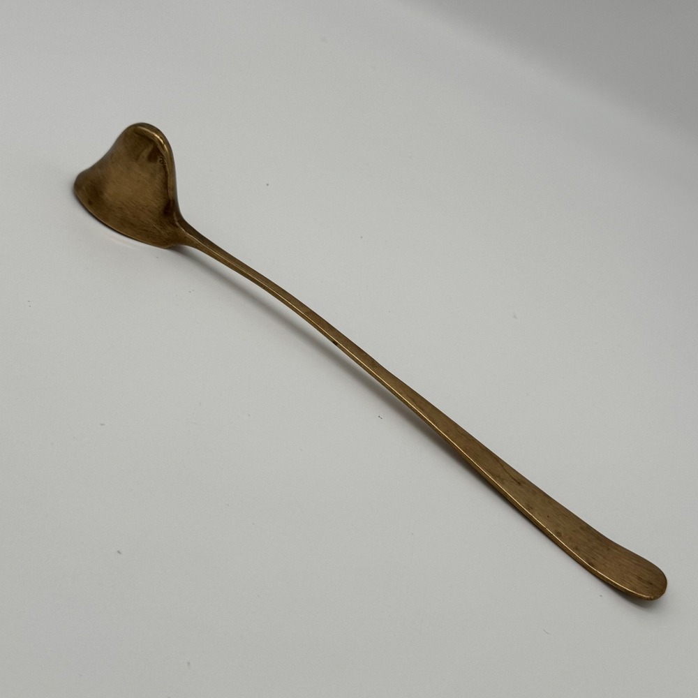 Vintage Solid Brass Candle Snuffer Extinguisher 9.5" Helmet Cap Hood Decor